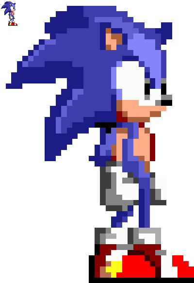 Sonic sprite MEGAPACK preview by evolvd-studios on DeviantArt