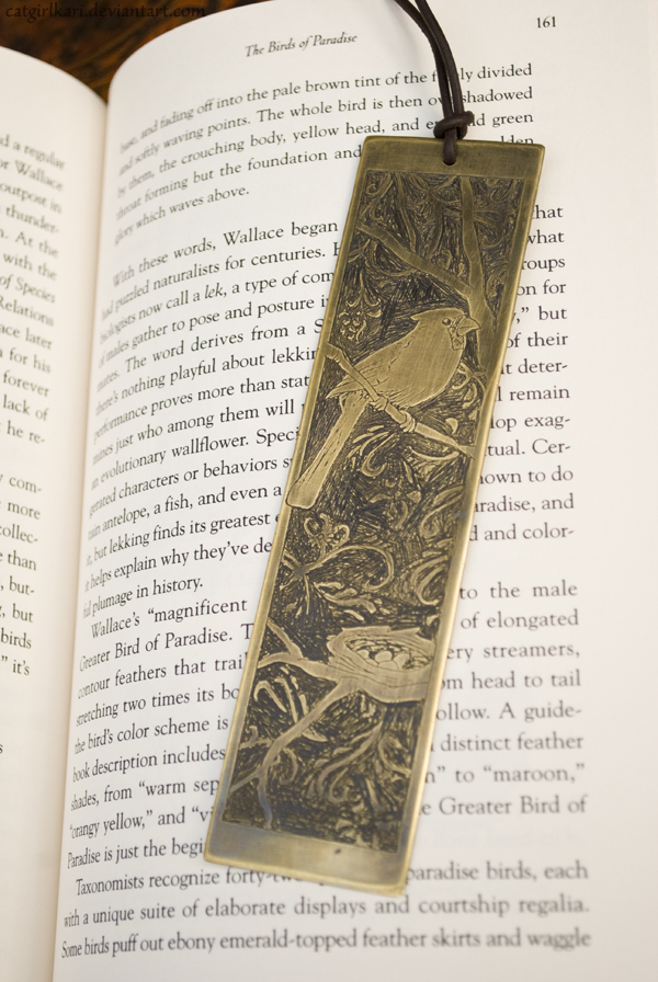 Cardinal Bookmark