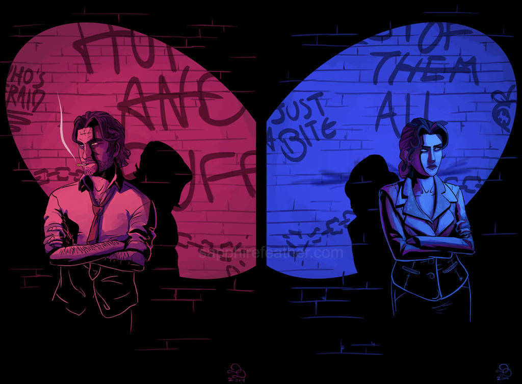 The Wolf Among Us by danielledemartini