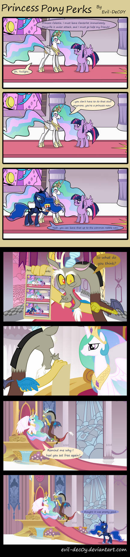 Princess Pony Perks by Evil-DeC0Y