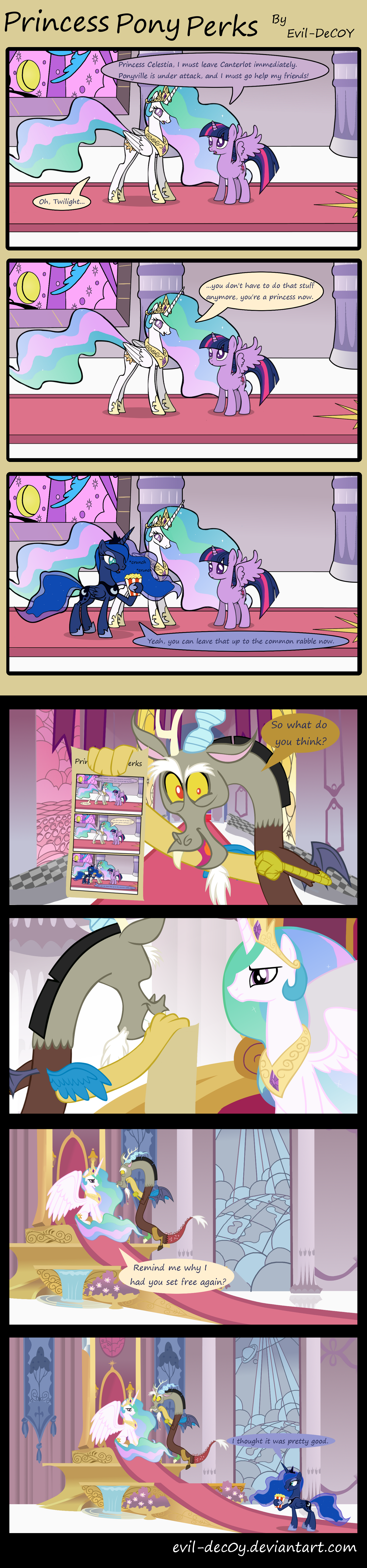 Princess Pony Perks by Evil-DeC0Y