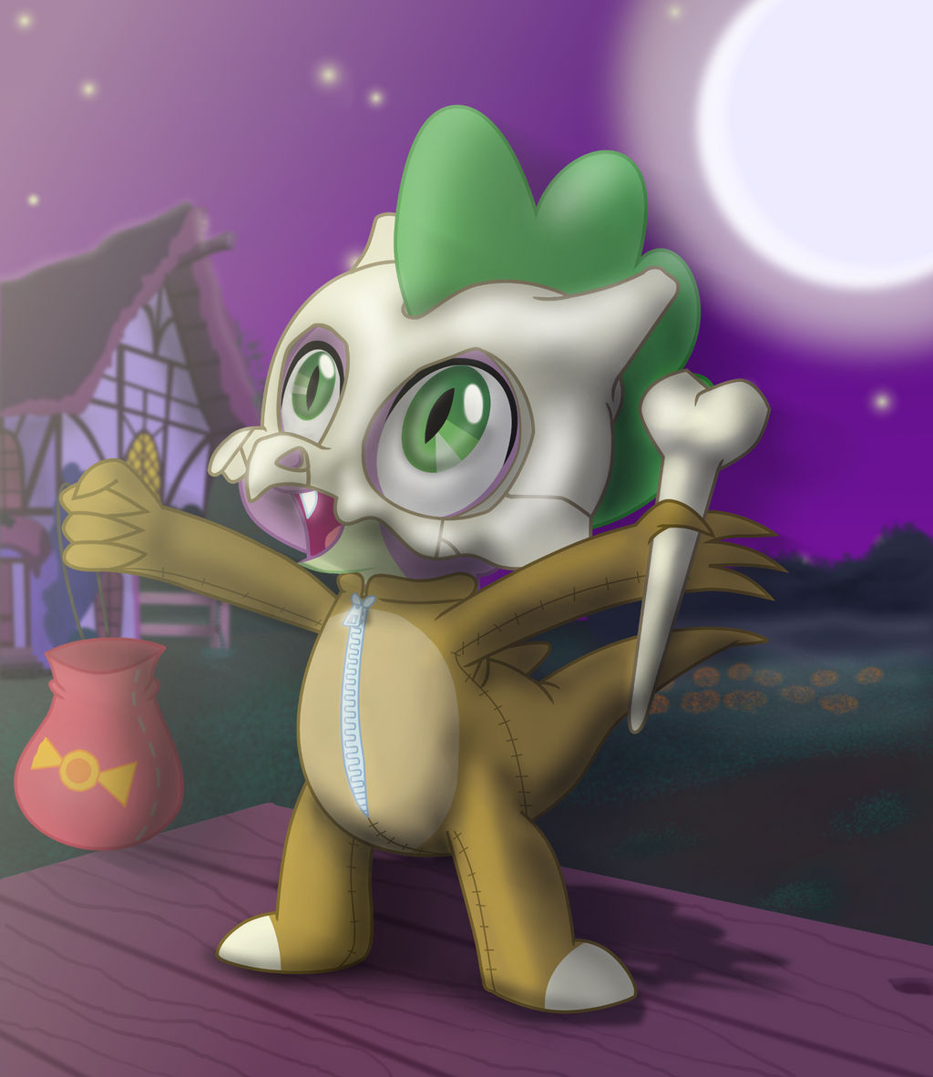 MLP трон Спайк