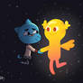 Gumball and Penny 