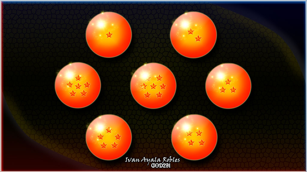 Esferas Del Dragon - Dragon Ball Low Poly by NoobaxArt on DeviantArt