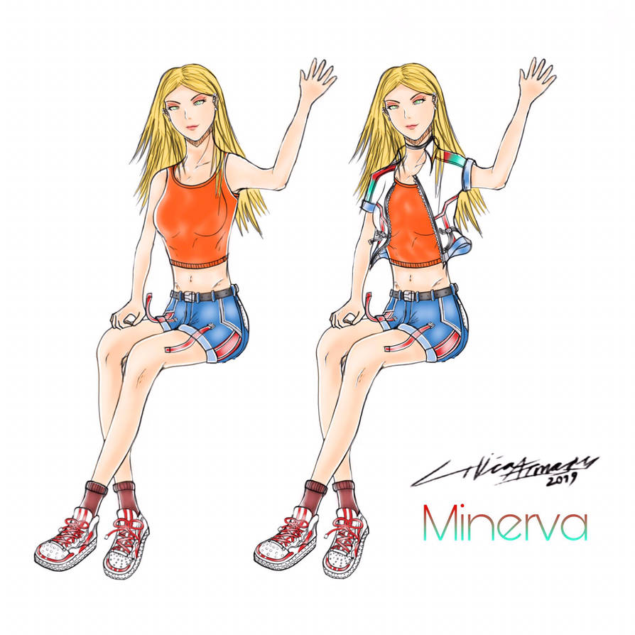 Minerva Main Outfit Concept Art! by LilliaKH on DeviantArt