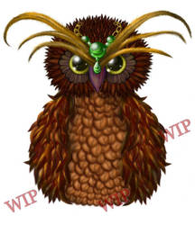 WIP Untitled Owl