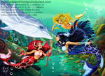 Three Mermaids, Magical and Brave by Galistar07water