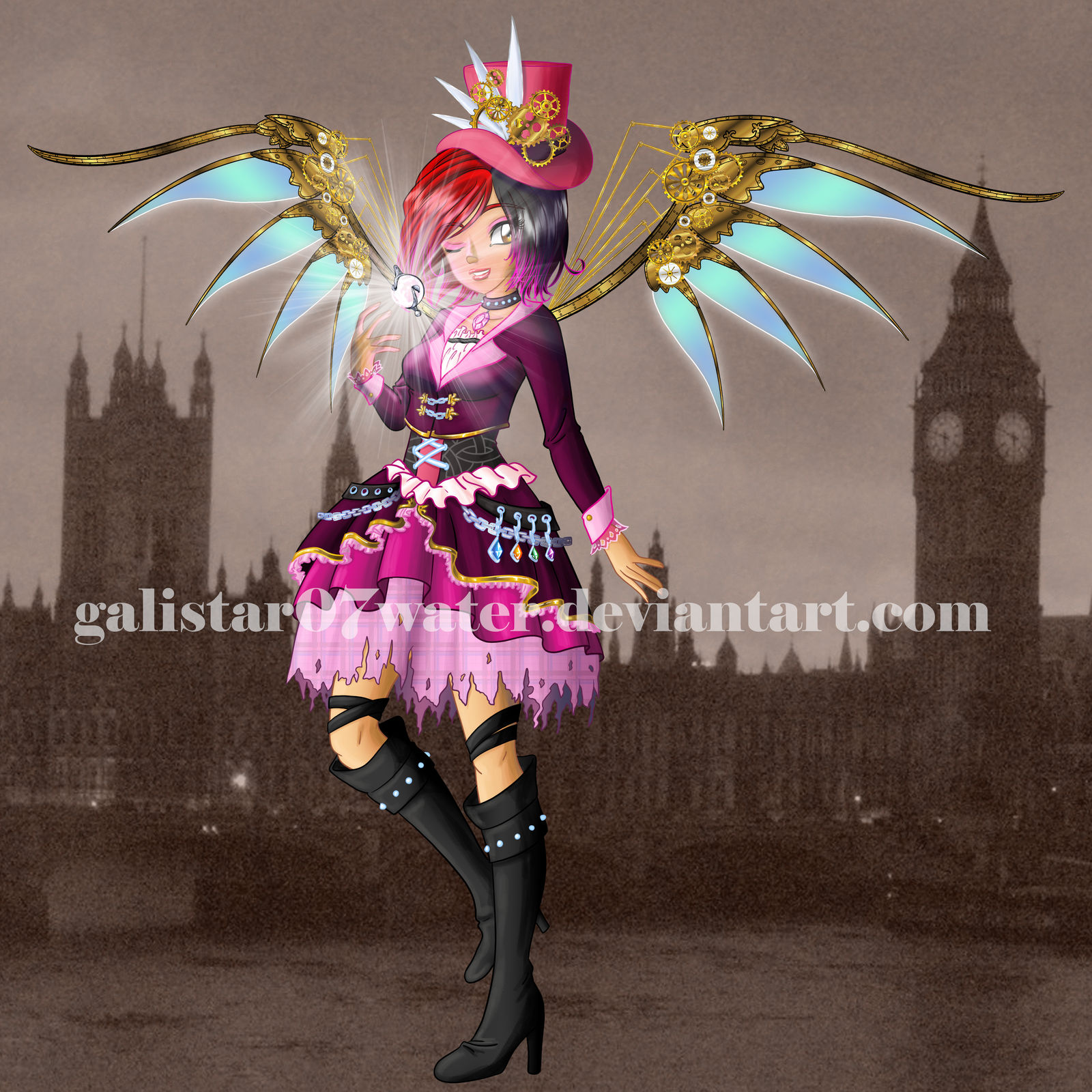 Clockwork Guardian Hay Lin by Galistar07water on DeviantArt