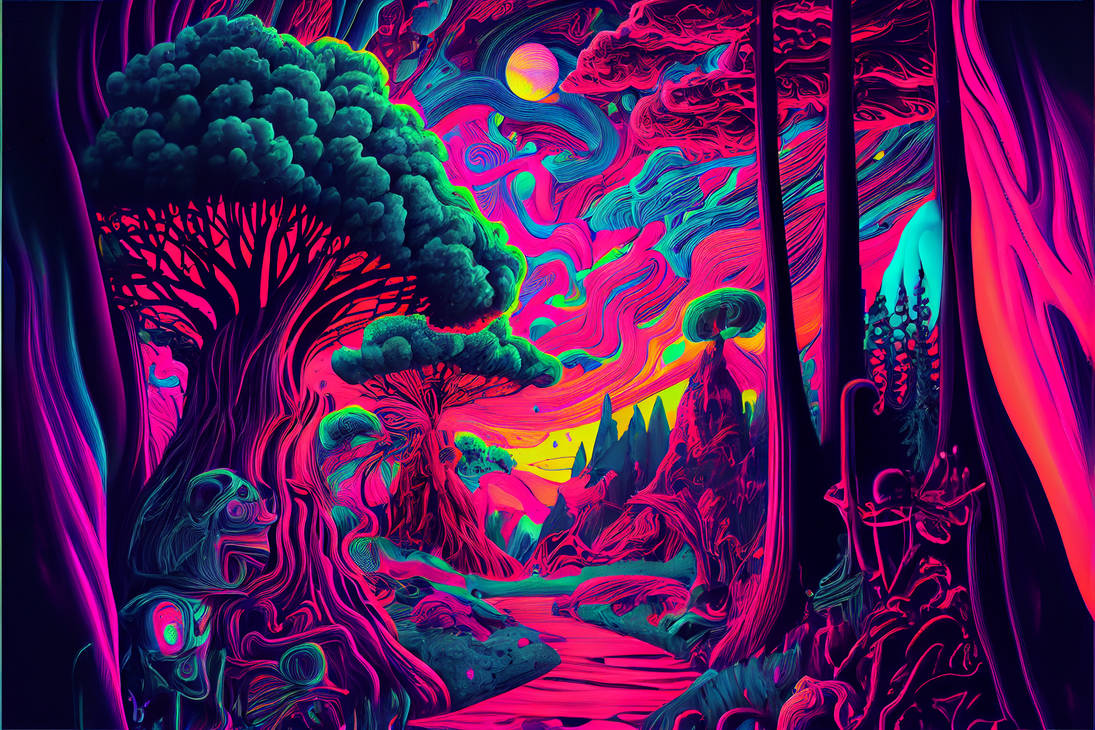 Lsd Visuals Tree Meat Baby strong acid lsd trip psychedellic visual by faisalahmed25 on ...