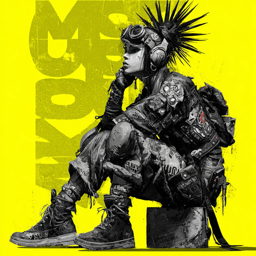 Punk Tech Deviantart Punk by PervertBullet on DeviantArt