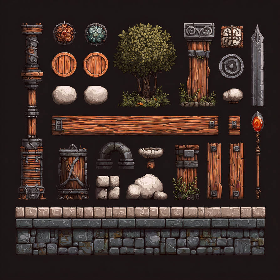 Square Game Asset Game Asset by PervertBullet on DeviantArt