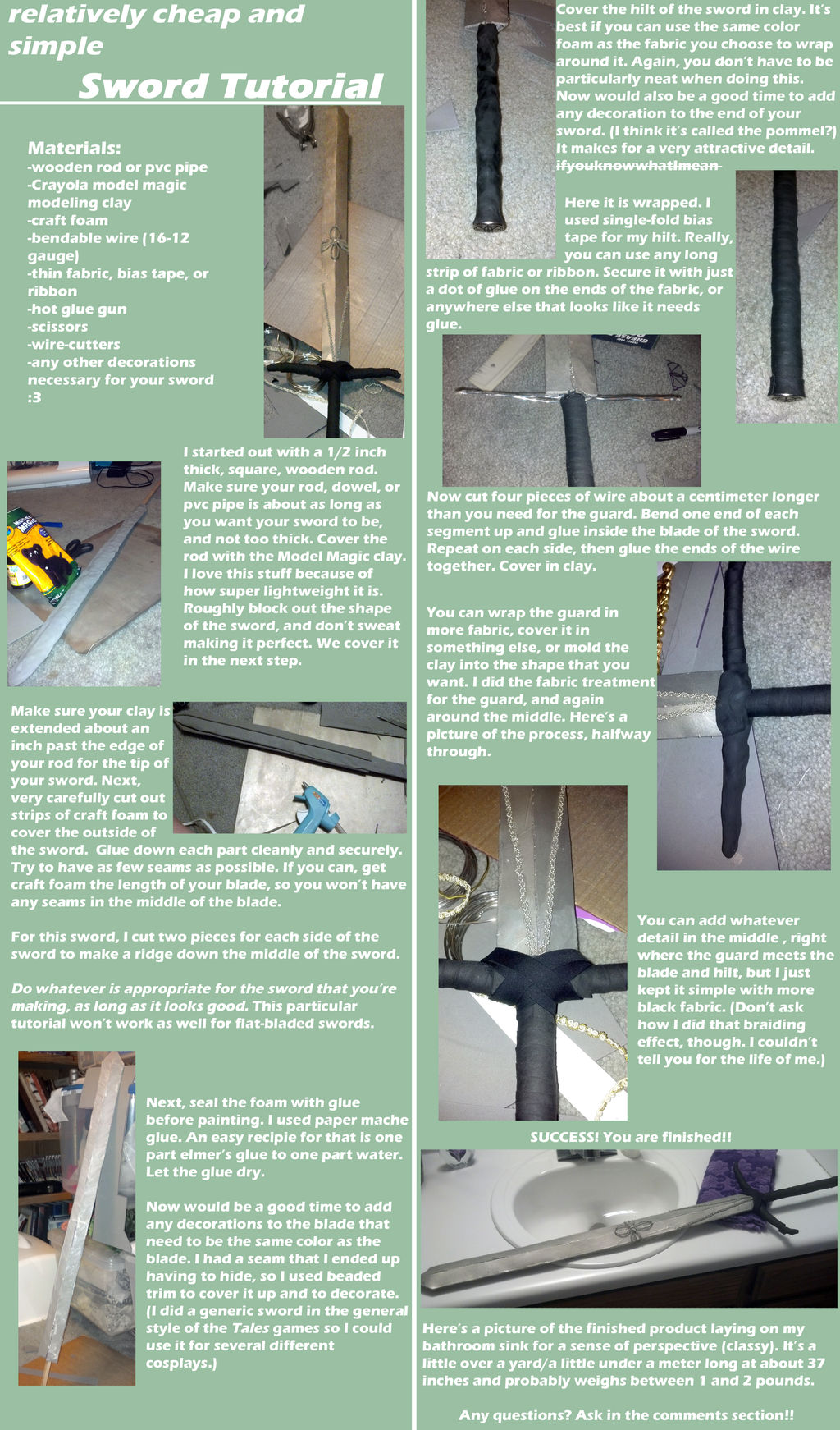 Prop Sword Tutorial by sexywhales