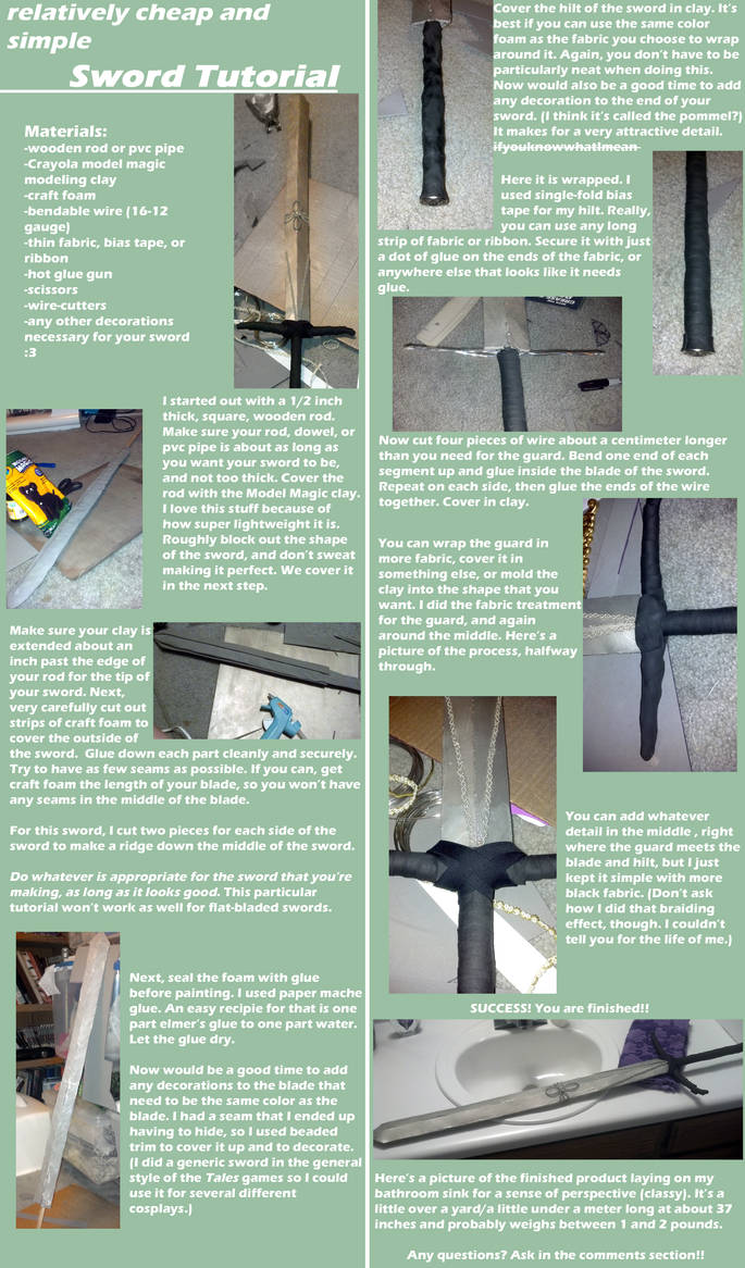 Prop Sword Tutorial by sexywhales