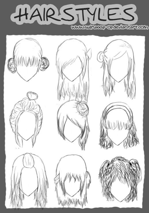 hairstyles 6th edition by NeonGenesisEVARei on deviantART