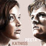 Katniss and Peeta