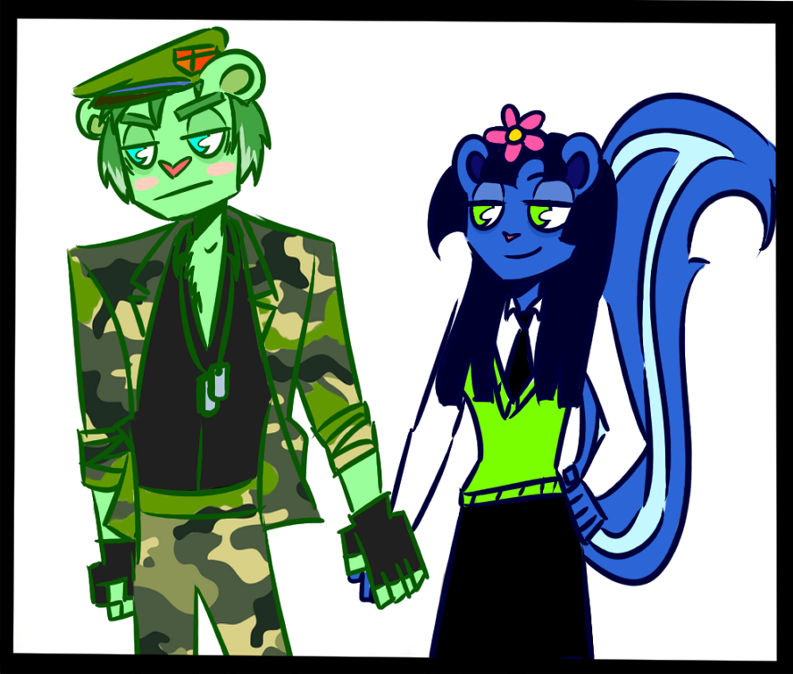 {HTF} Flippy and Petunia