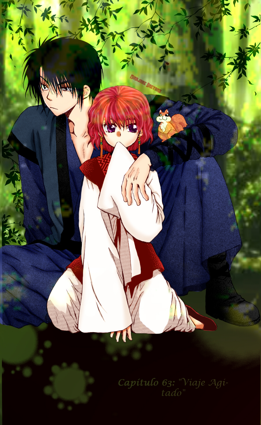 Akatsuki no Yona Hak x Yona cap 63