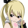 Lucy Heartfilia render Natsu clothes