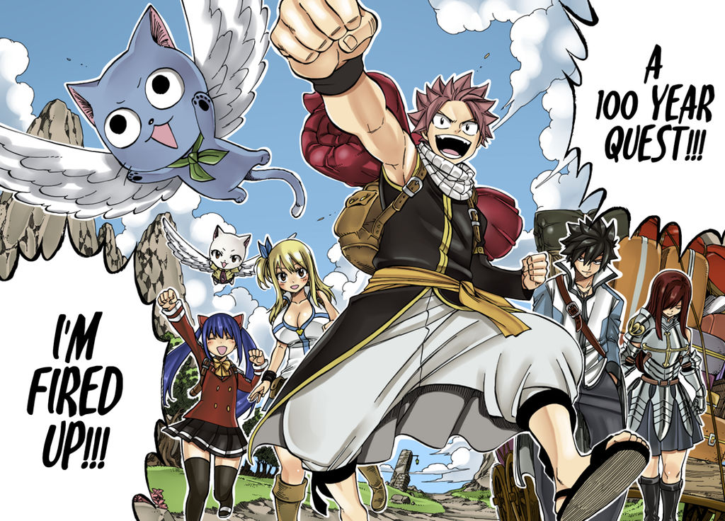 Fairy Tail 100 Years Quest Combien De Tome www.deviantart.com