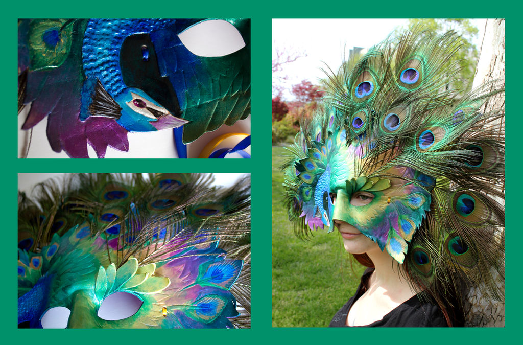 Peacock Mask Angles