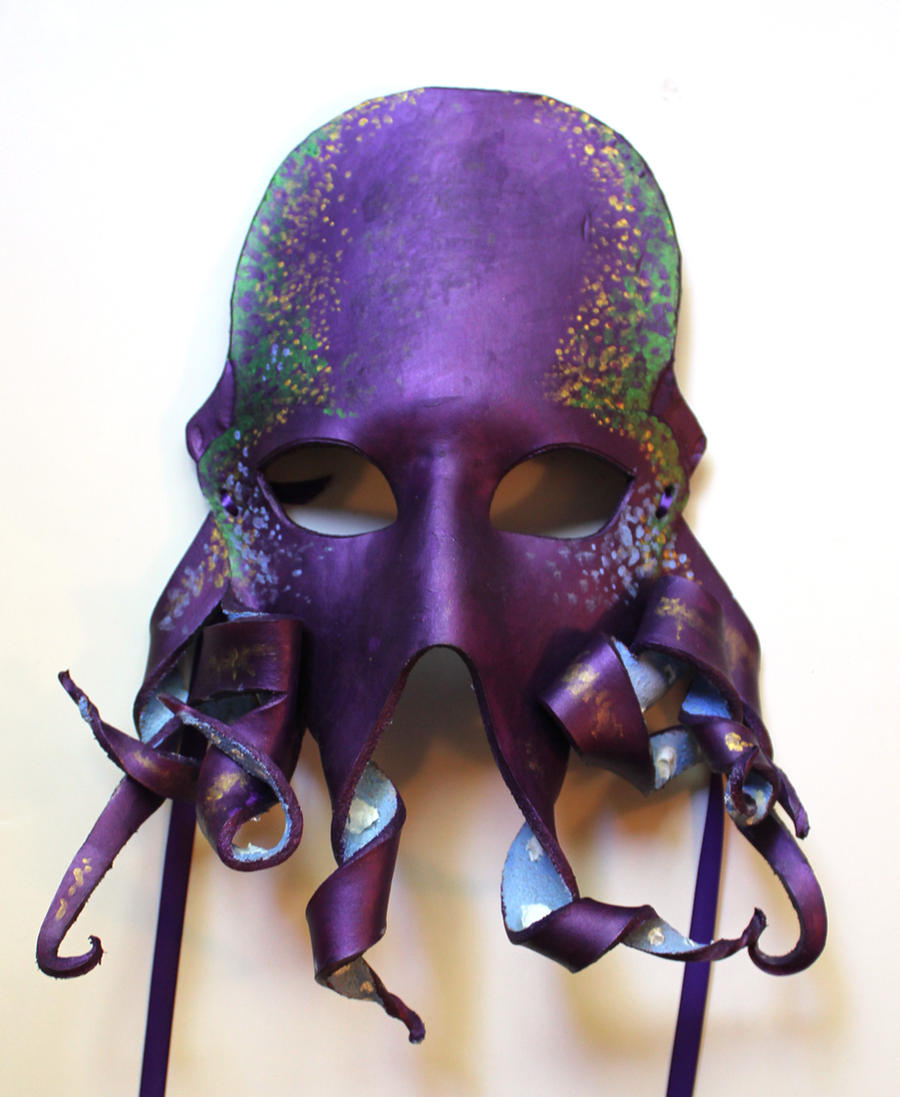 Purple Octopus Mask