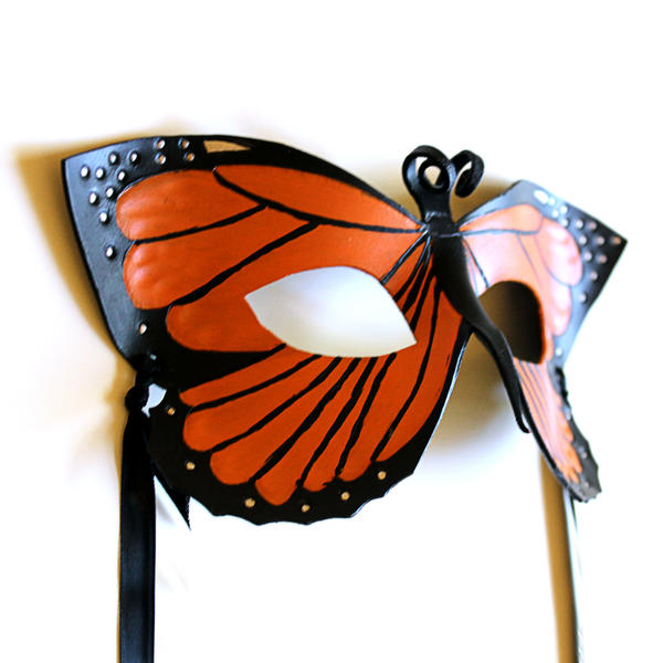 Butterfly Opera Mask Monarch Butterfly Mask by OakMyth on DeviantArt