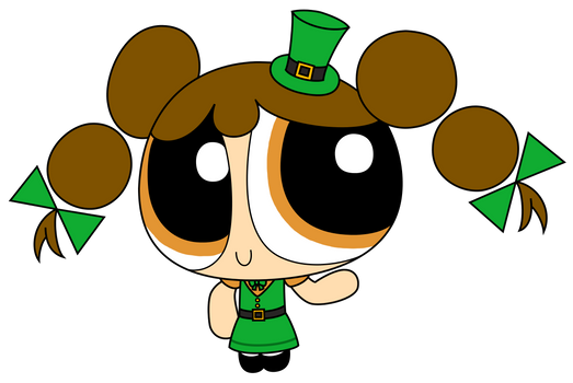 PPG OC: Butterfly's Leprechaun Outfit (2016 Style) by Wanda92