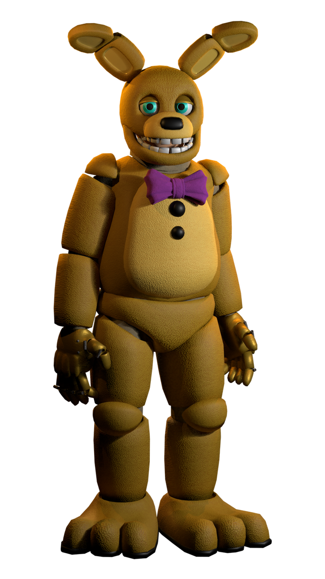 FNAF Movie Yellow Rabbit Render ( 2025 VERSION ) by BAnimationss on ...