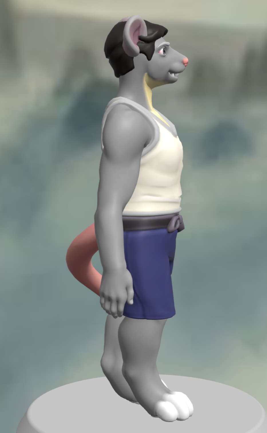 Alex the Acacia Rat (Side View) by MartellPoseidon314 on DeviantArt