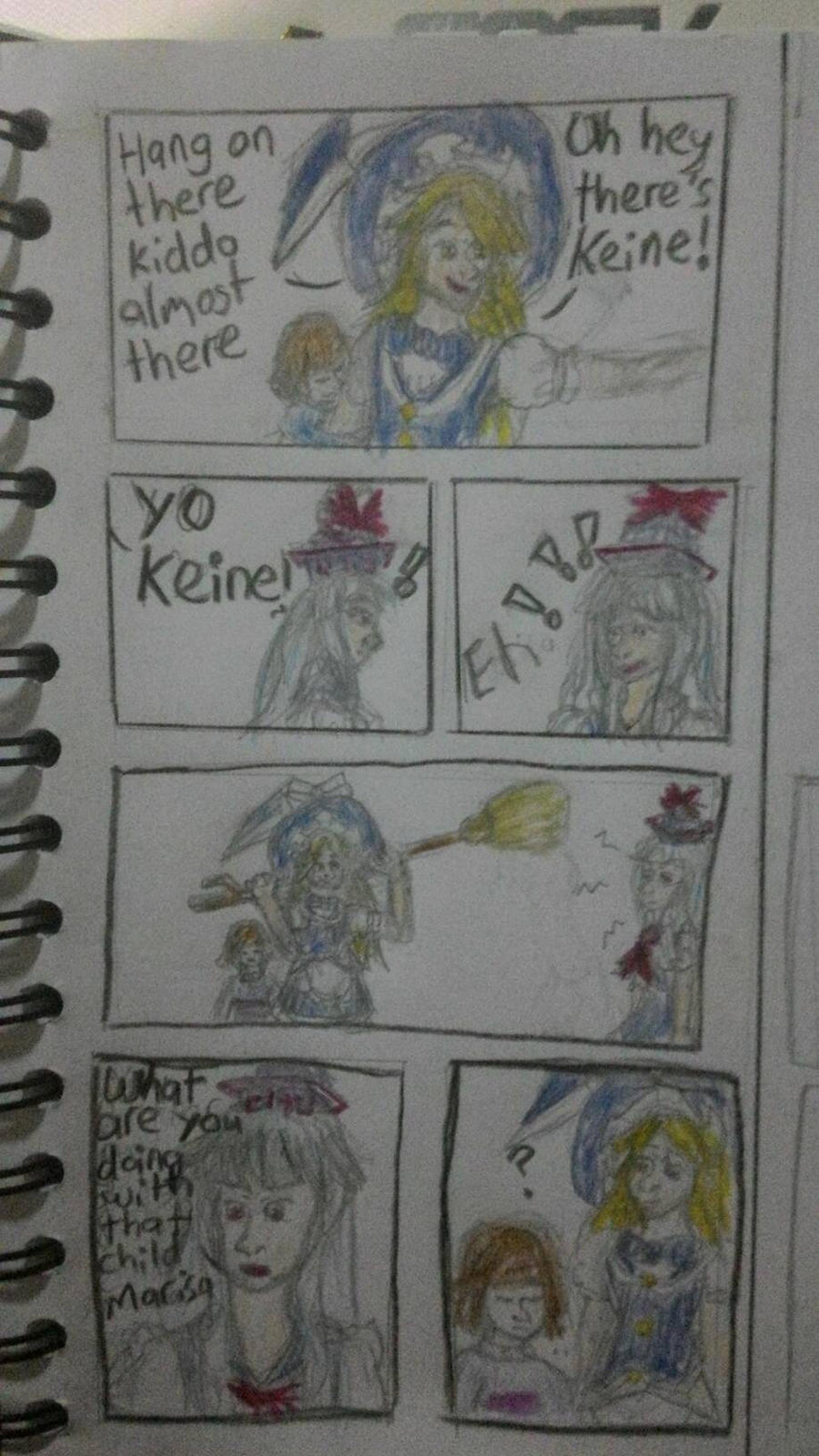 Touhoutale side Gensokyo meet Keine