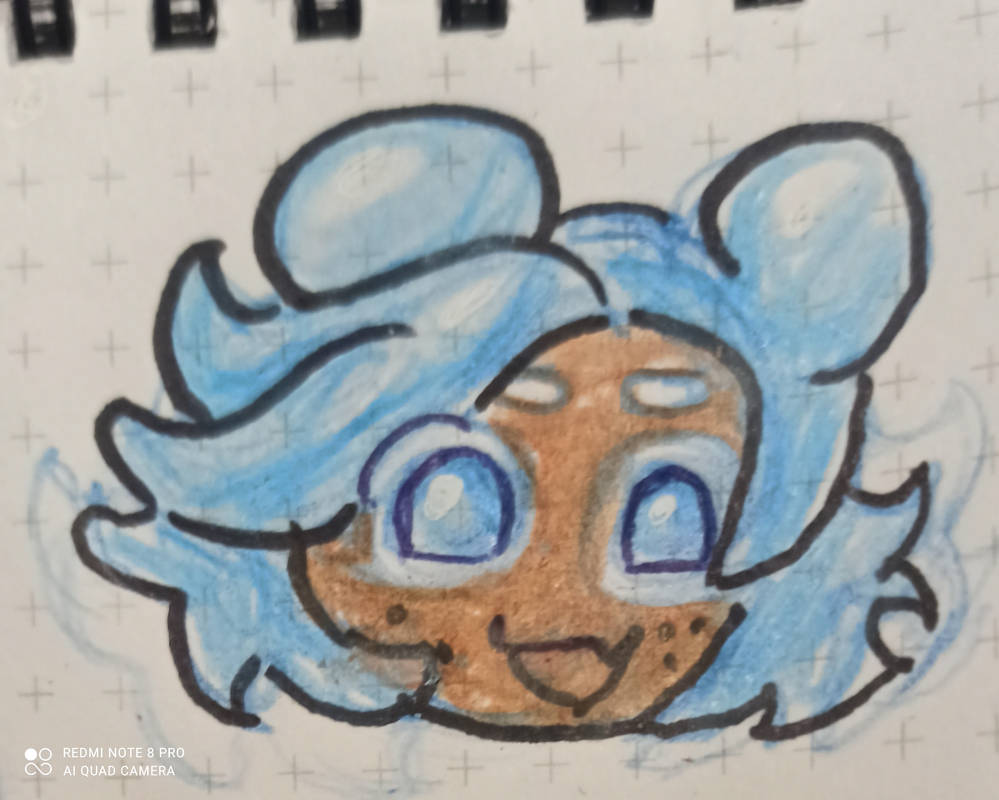 Blue Raspberry Cookie by thaiglasses on DeviantArt