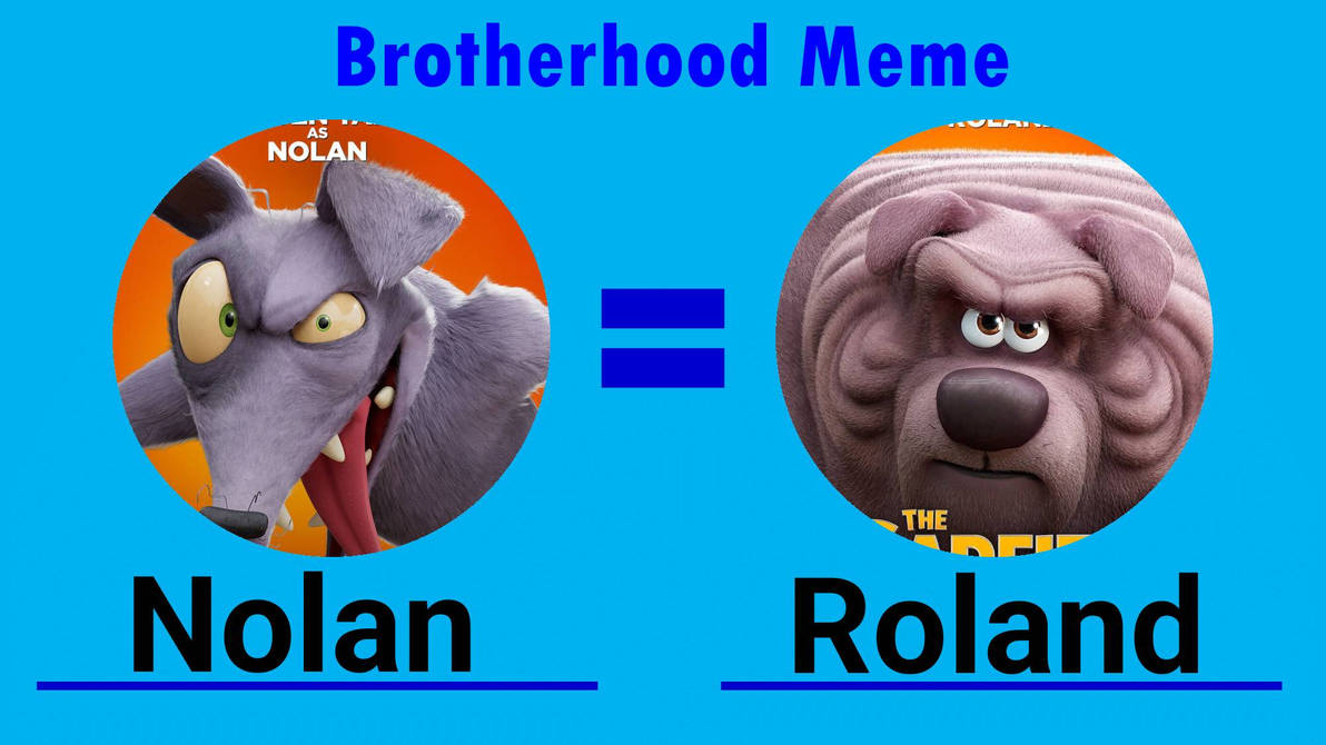 Masked Roland Meme Brotherhood meme:Nolan and Roland by sarasena7415 on DeviantArt