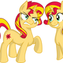 Sunset and Shimmer