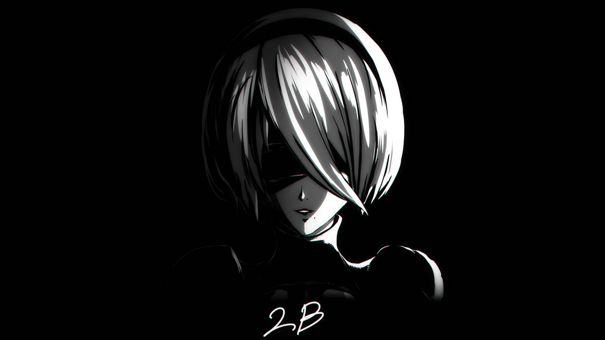 Angry 2b 2b by GreedyDeviant on DeviantArt