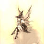 Haloween fairy -sketch-