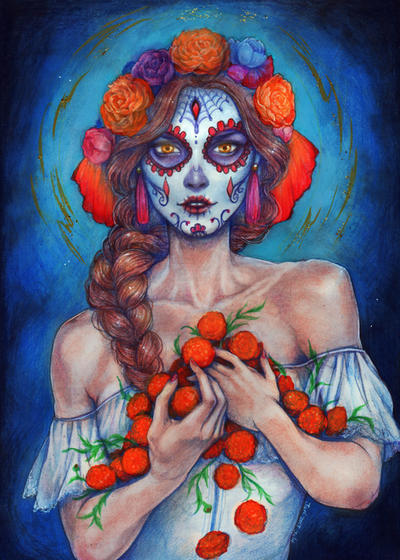 Day of the dead by jurithedreamer Day of the dead by jurithedreamer