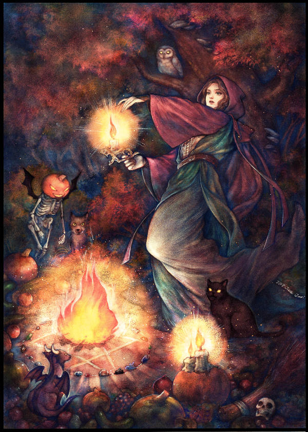 Samhain by jurithedreamer