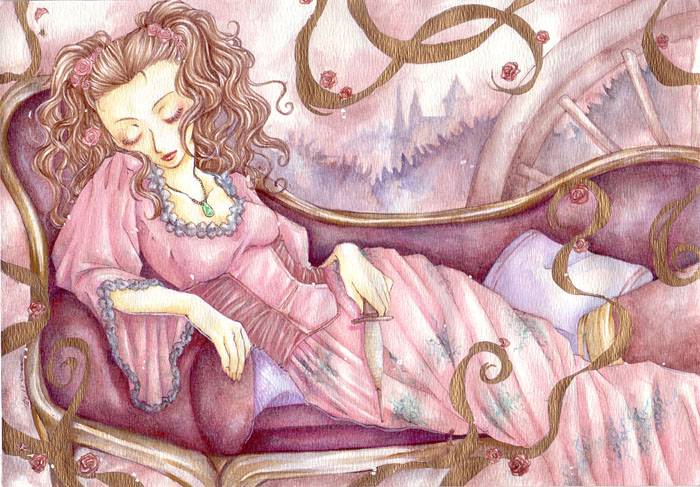 sleeping beauty in dream