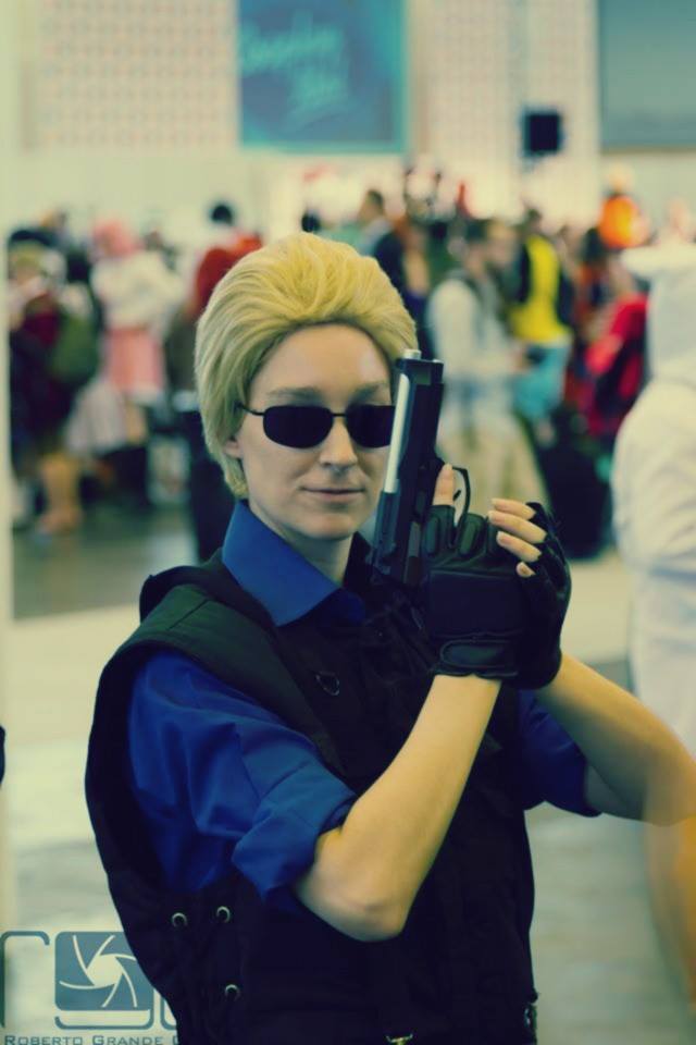 Albert Wesker Cosplay STARS version