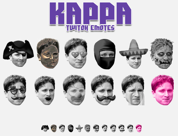 Kappa Twitch Emotes DeviantArt