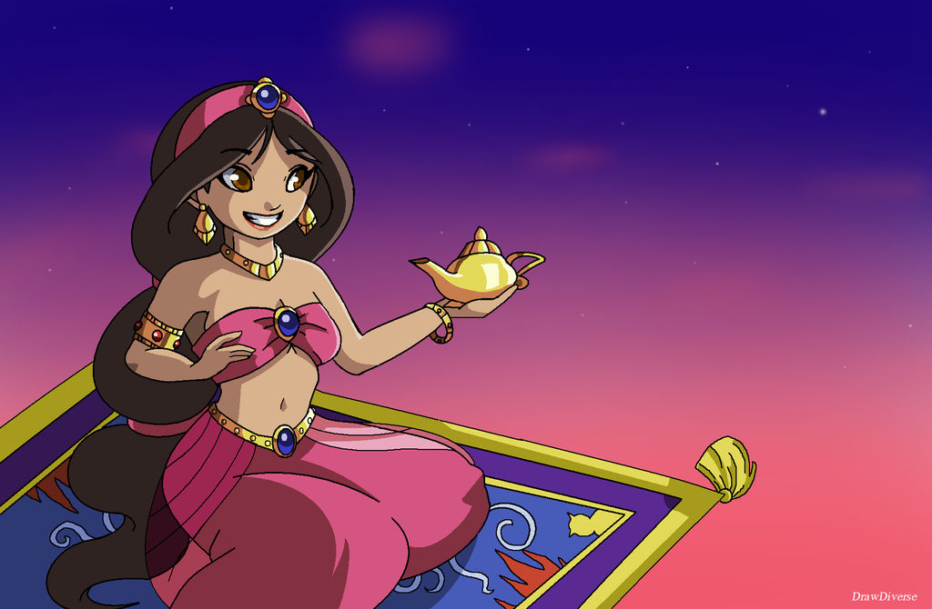 princess jasmine dress cartoon Princess Jasmine Art - Disney Princess