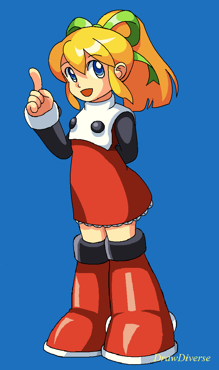 Rockman 8 - Roll - Welcome back! Good luck Megaman