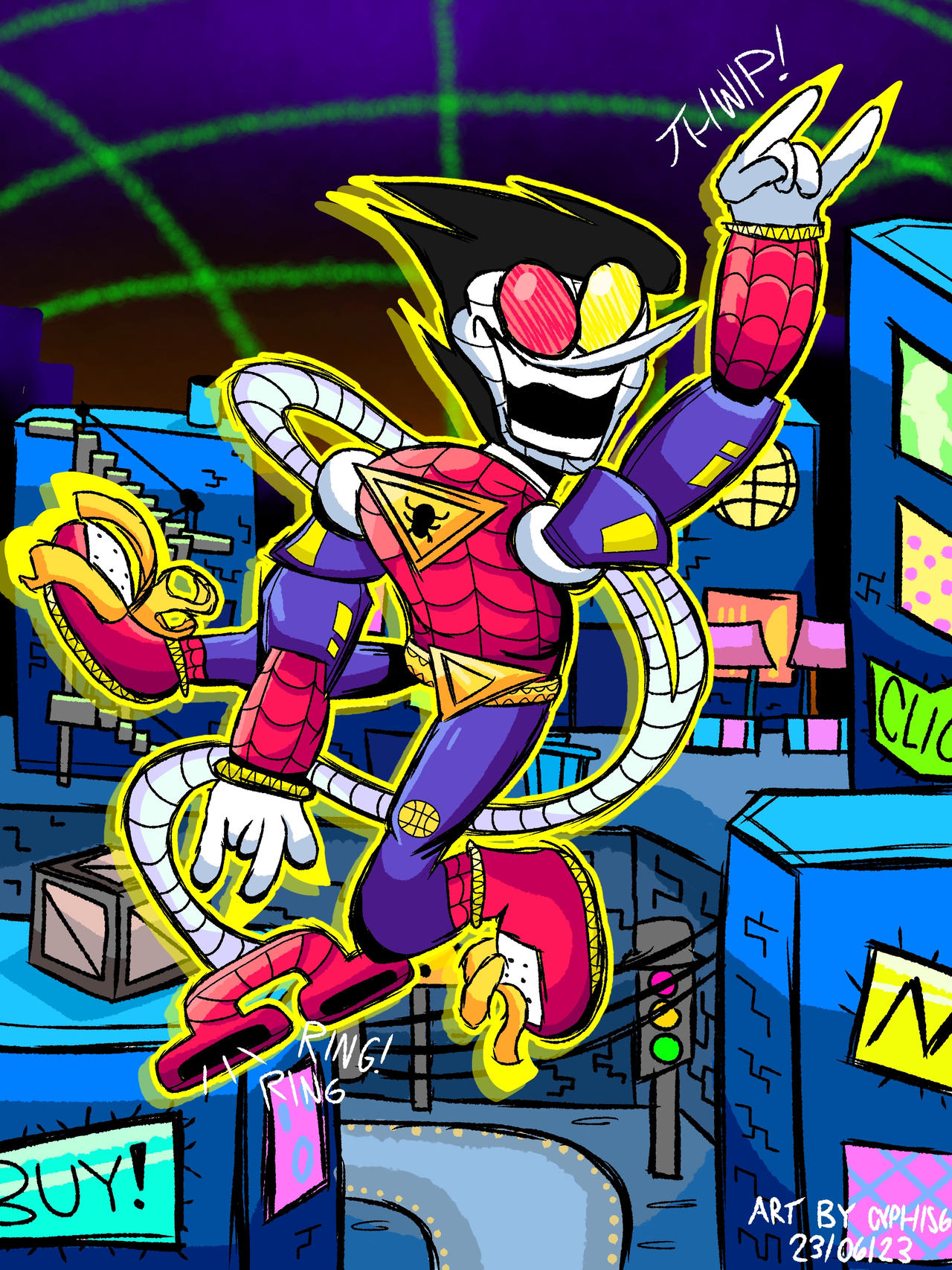 Spam Delta Rune DELTARUNE X SPIDERVERSE - SPAM SWINGIN' by cyphis6 on DeviantArt