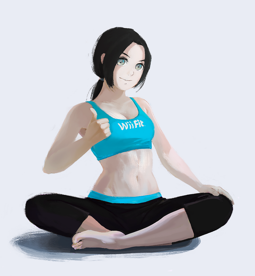 Wii fit trainer by YanaBau on DeviantArt.