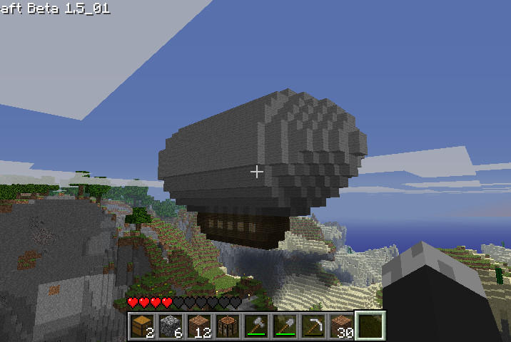 minecraft Zeppelin by sabertoothedlime on DeviantArt