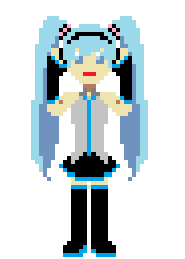 Pixel Hatsune Miku