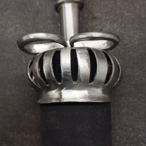 Dagger scabbard fitting, closeup