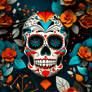 Illustrated Sugar Skull