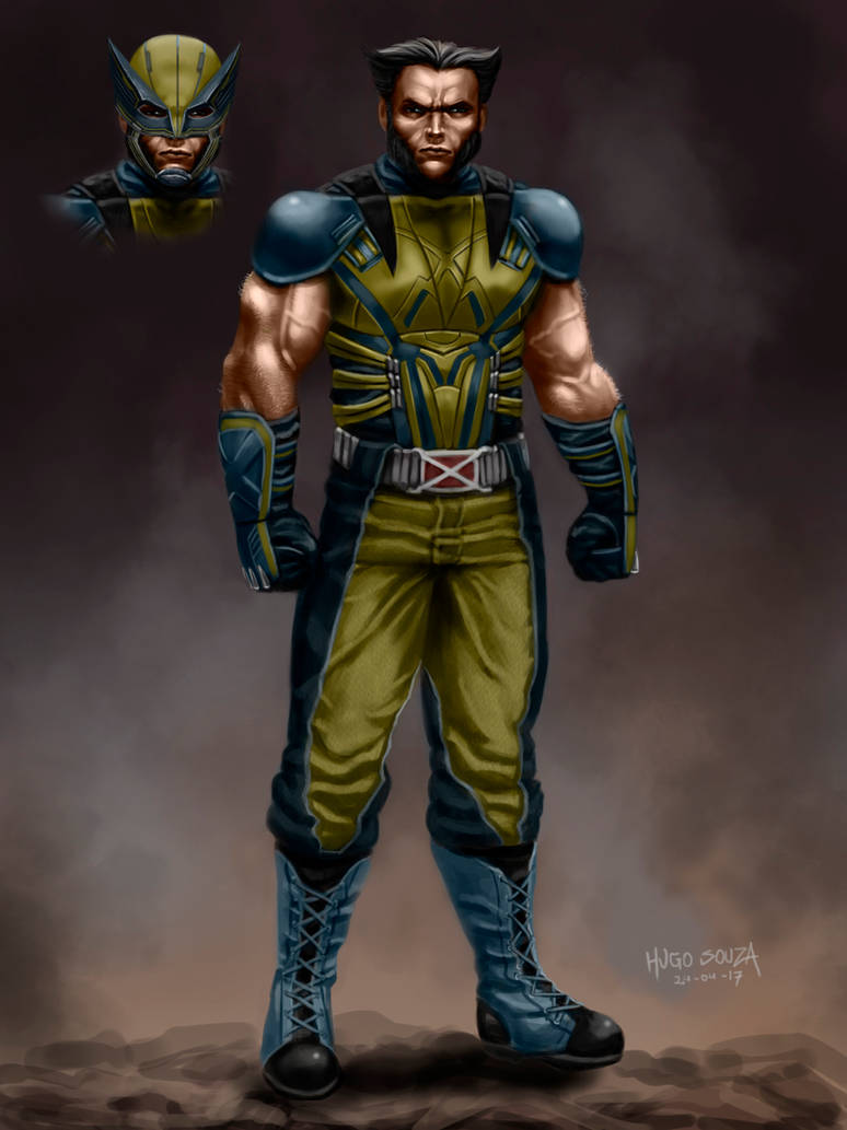 Wolverine MCU ConceptArt (LINK TO THE PROCESS) by Hugo-Souza on DeviantArt