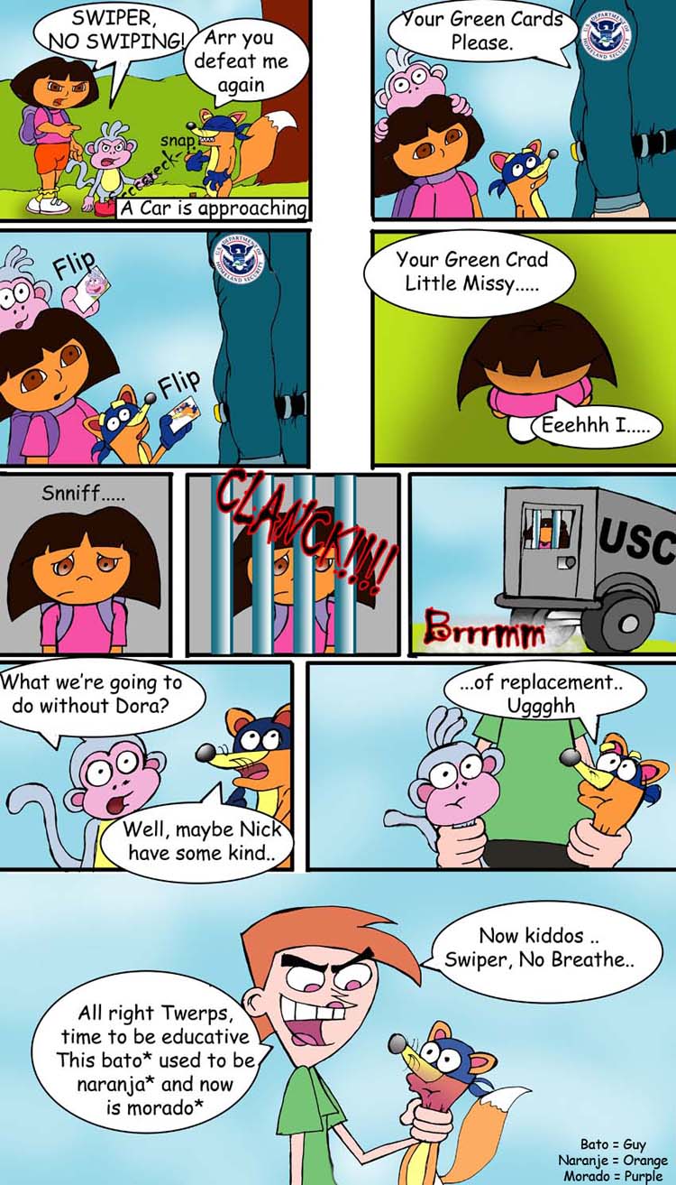 Dora, South of the Border by alfredofroylan2 on DeviantArt